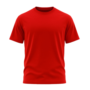 Men’s Premium Cotton Round Neck T-Shirt (Red)