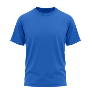 Men’s Premium Cotton Round Neck T-Shirt (Blue)