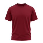 Men’s Premium Cotton Round Neck T-Shirt (Maroon)