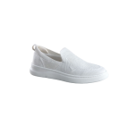 Men’s Breathable Knit Slip-On Walking Shoes (White)