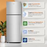 Haier 240L 2 Star Frost Free Double Door Top Mount Refrigerator HEF-252EGS-P