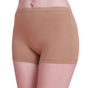 Seamless Cotton Boyshorts Panty – Nude Beige